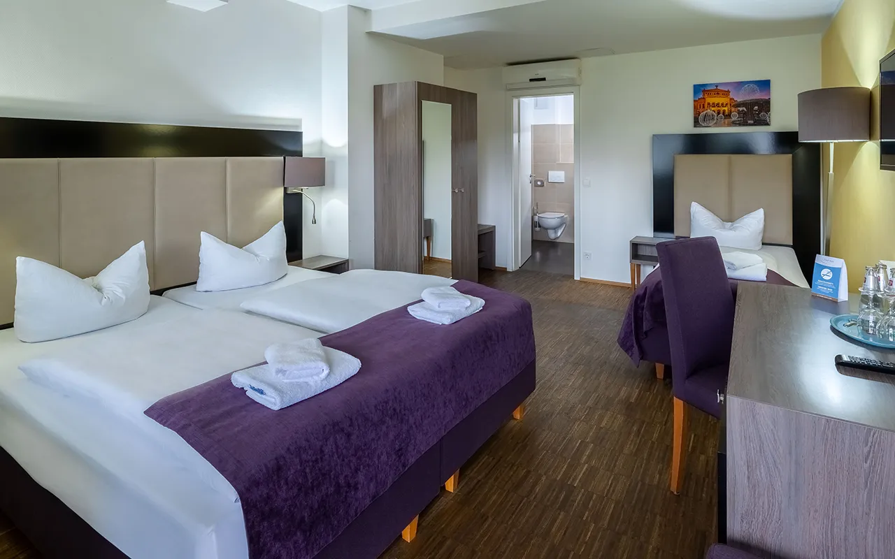 Goethe Business Hotel | Dreibettzimmer