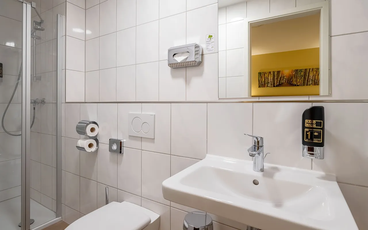 Goethe Conference Hotel | Badezimmer